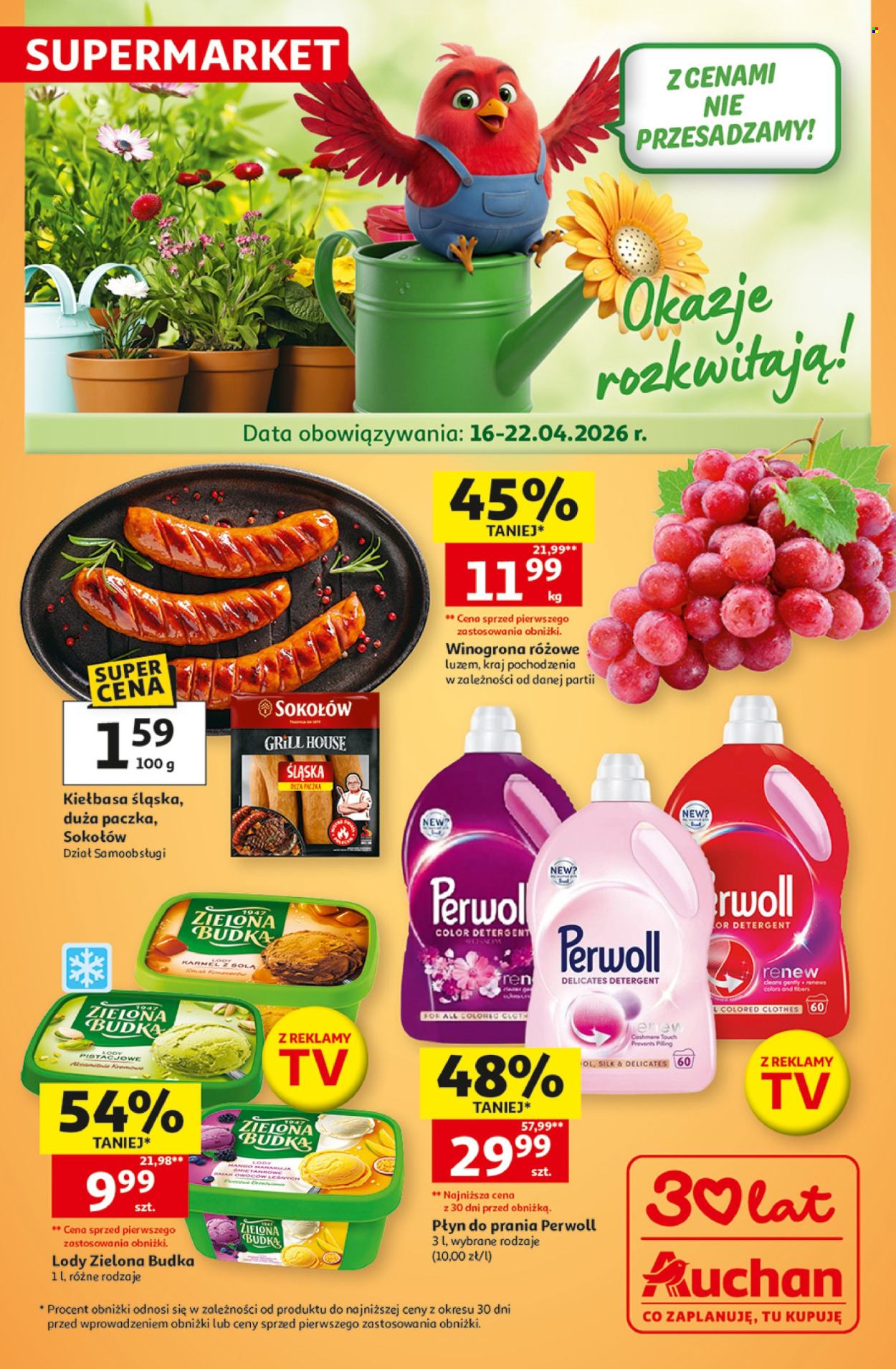 Gazetka Auchan - 16.04.2026 - 22.04.2026. Strona 1