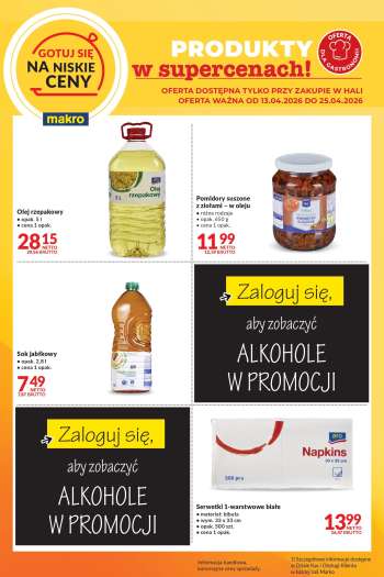 Gazetka Makro - 13.04.2026 - 25.04.2026.