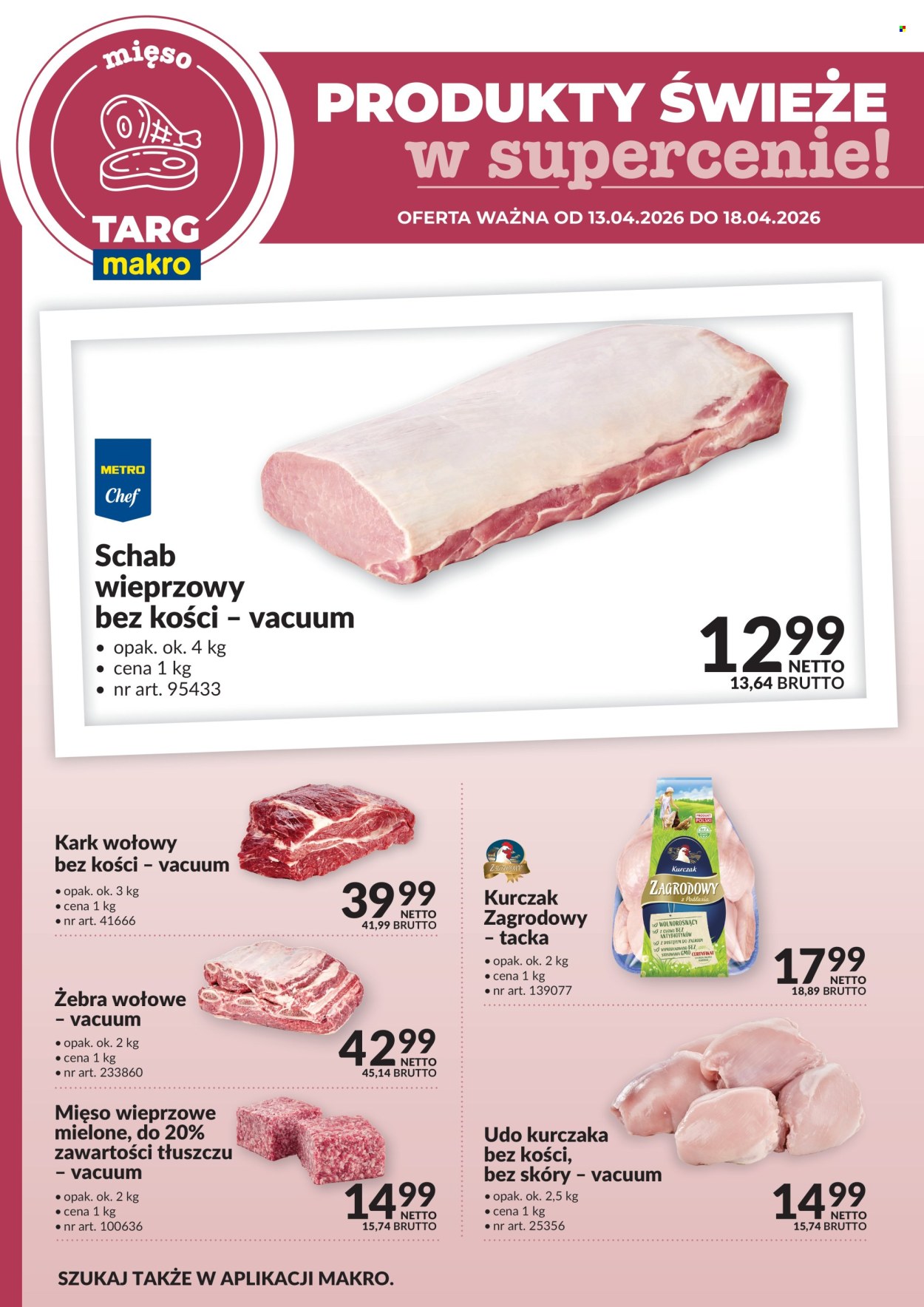 Gazetka Makro - 13.04.2026 - 18.04.2026. Strona 1