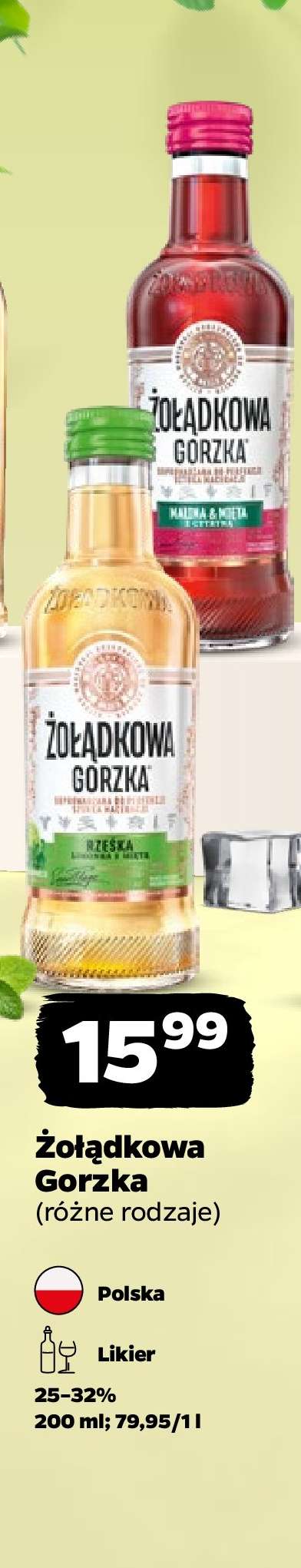 ŻOŁĄDKOWA GORZKA