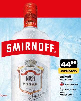 Smirnoff No. 21 Red