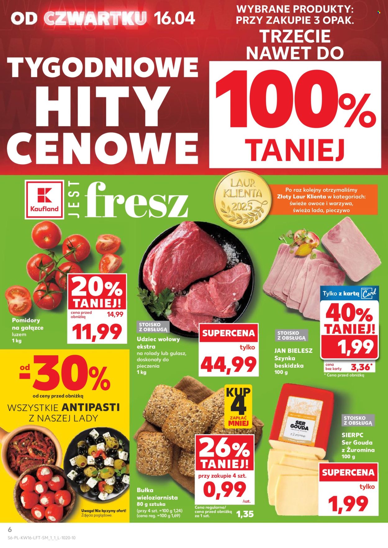 Gazetka Kaufland - 16.04.2026 - 22.04.2026. Strona 6
