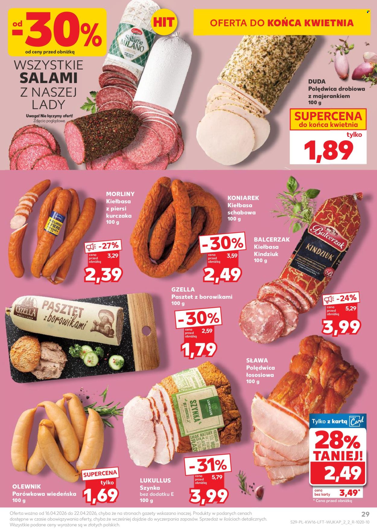 Gazetka Kaufland - 16.04.2026 - 22.04.2026. Strona 29