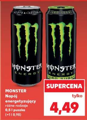 MONSTER Napój energetyzujący