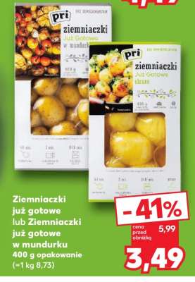 Ziemniaczki już gotowe lub Ziemniaczki już gotowe w mundurku