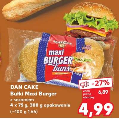 Bułki Maxi Burger