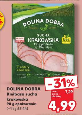 DOLINA DOBRA Kiełbasa sucha krakowska