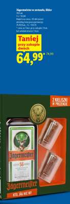 Jägermeister w zestawie, likier
