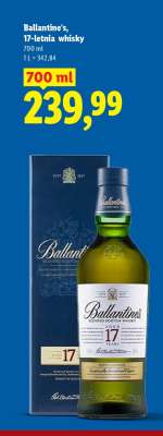 Ballantine's, 17-letnia whisky