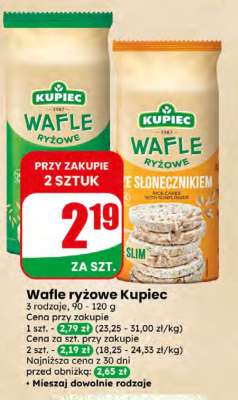 Wafle ryżowe KUPIEC