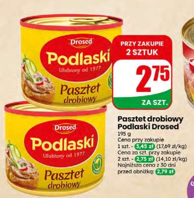 Pasztet drobiowy Podlaski Drosed