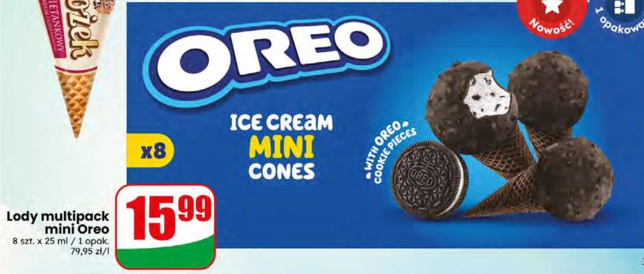 Lody multipack mini Oreo