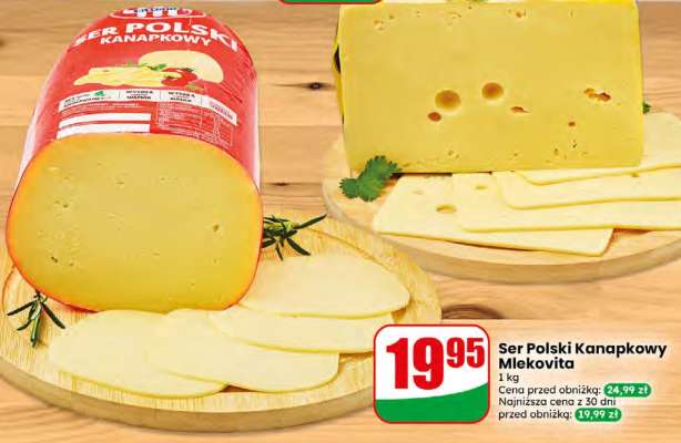 Ser Polski kanapkowy Mlekovita