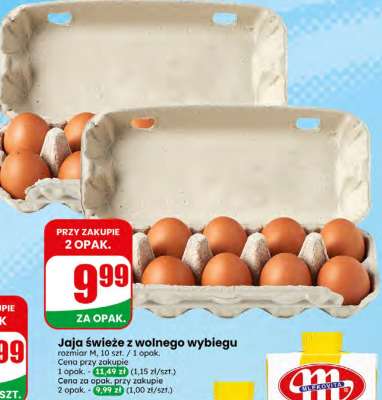 Jaja świeże z wolnego wybiegu