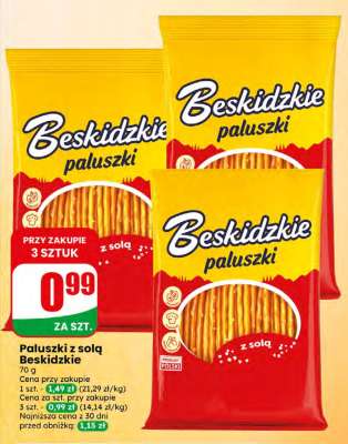 Paluszki z solą Beskidzkie