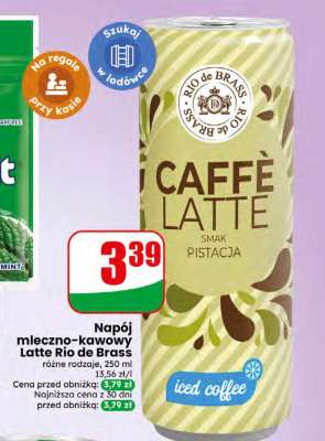 Napój mleczno-kawowy Latte Rio de Brass