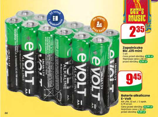 Baterie alkaliczne E Volt