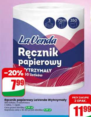 Ręcznik papierowy LaVenda Wytrzymały