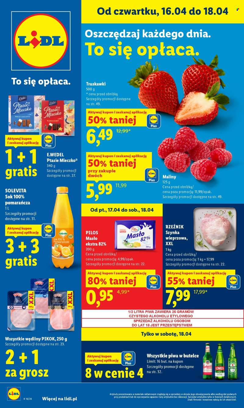 Gazetka Lidl - 16.04.2026 - 18.04.2026.
