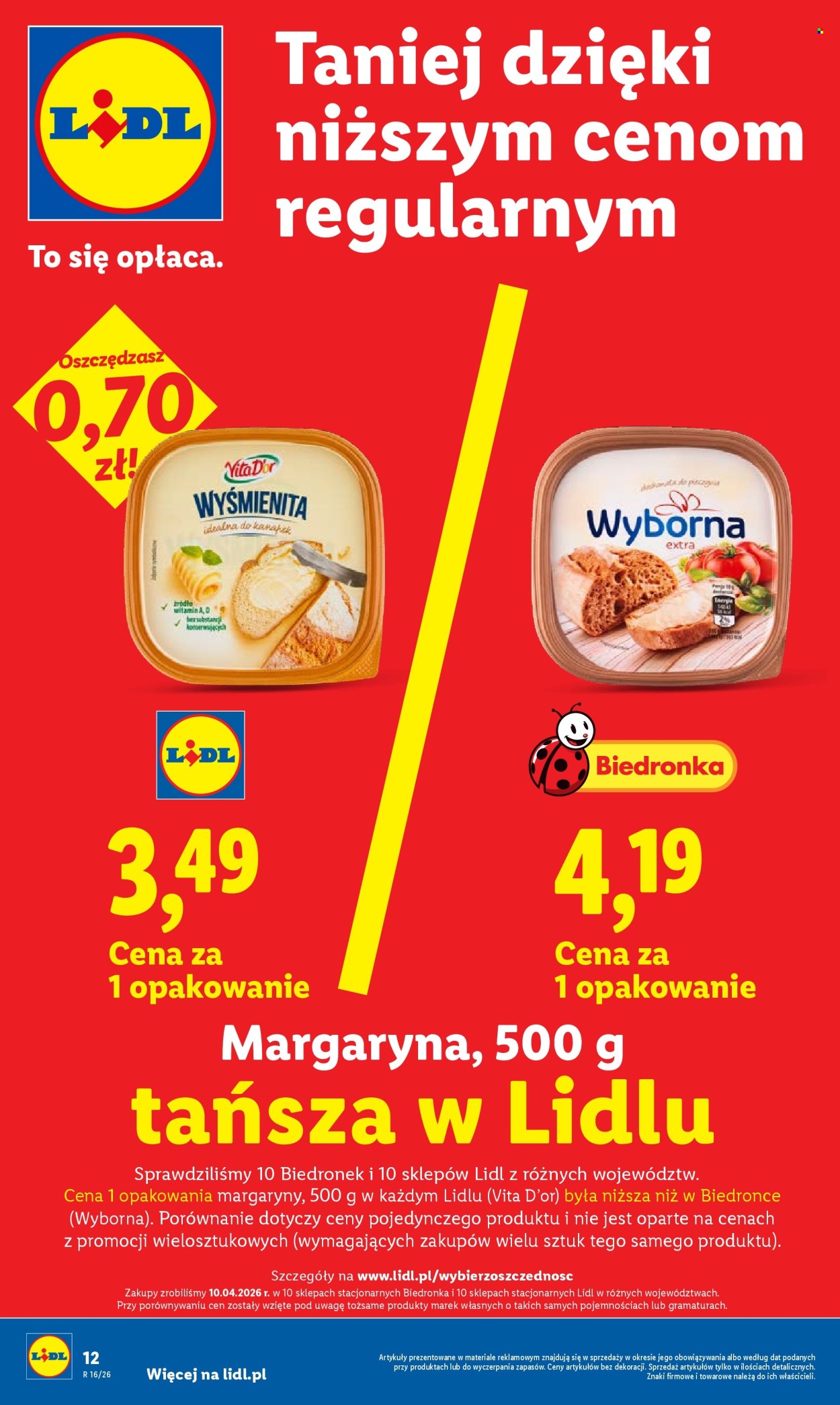 Gazetka Lidl - 16.04.2026 - 18.04.2026. Strona 12