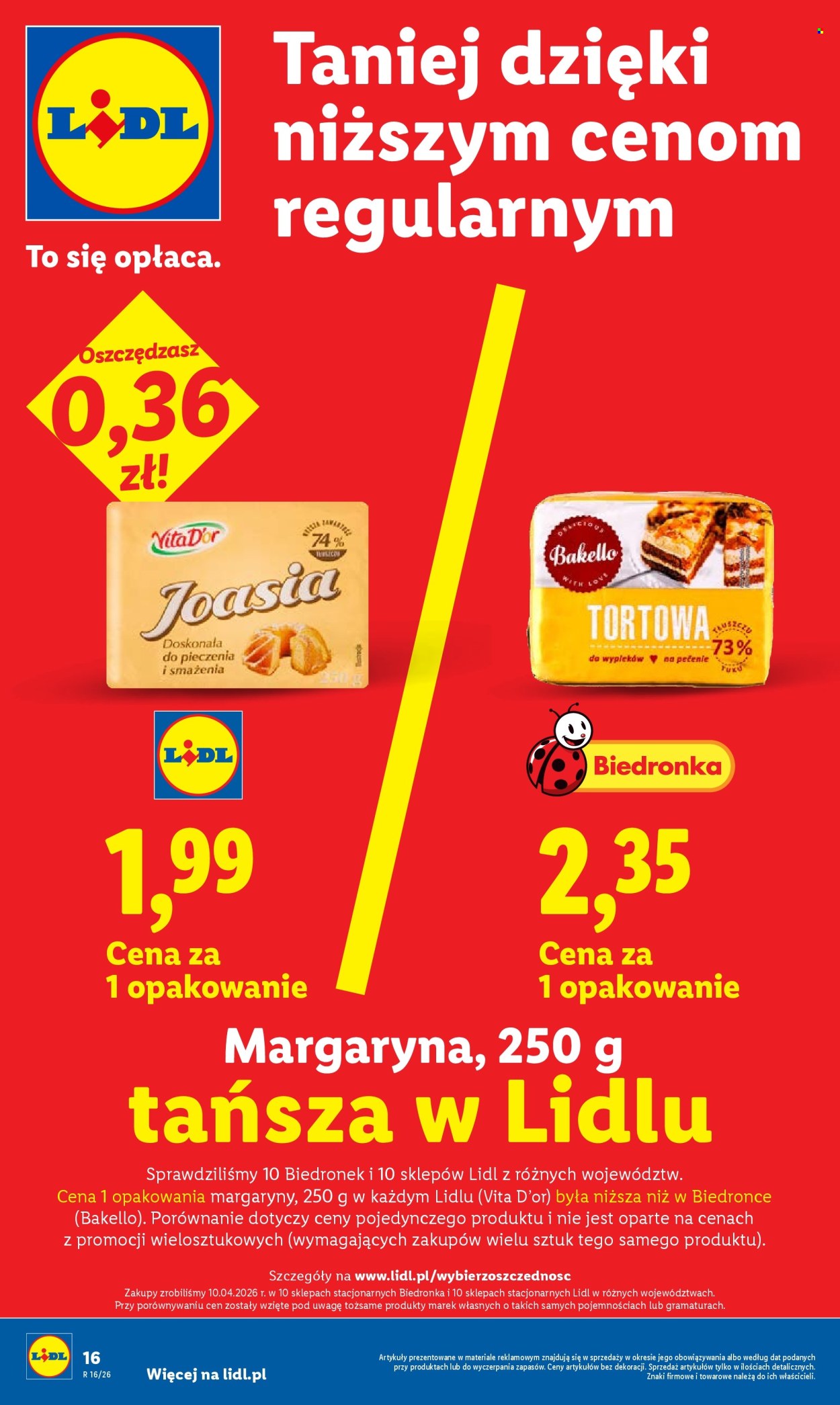 Gazetka Lidl - 16.04.2026 - 18.04.2026. Strona 16