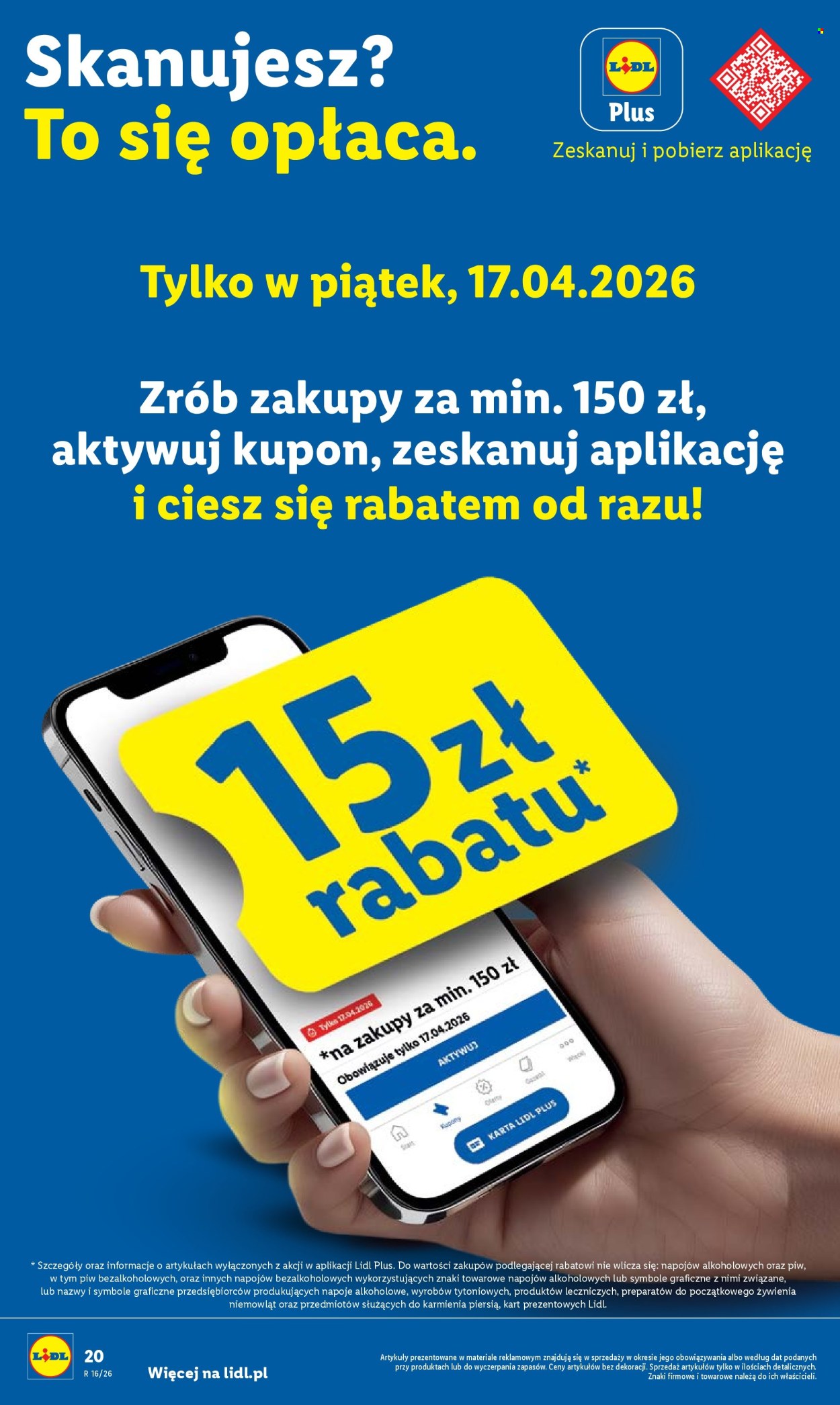 Gazetka Lidl - 16.04.2026 - 18.04.2026. Strona 20