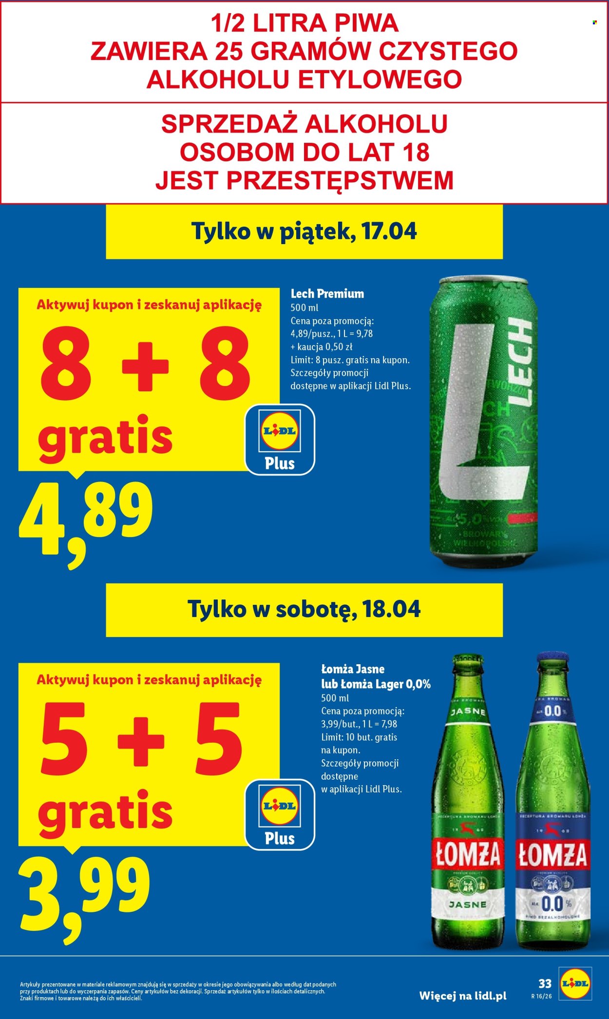 Gazetka Lidl - 16.04.2026 - 18.04.2026. Strona 33