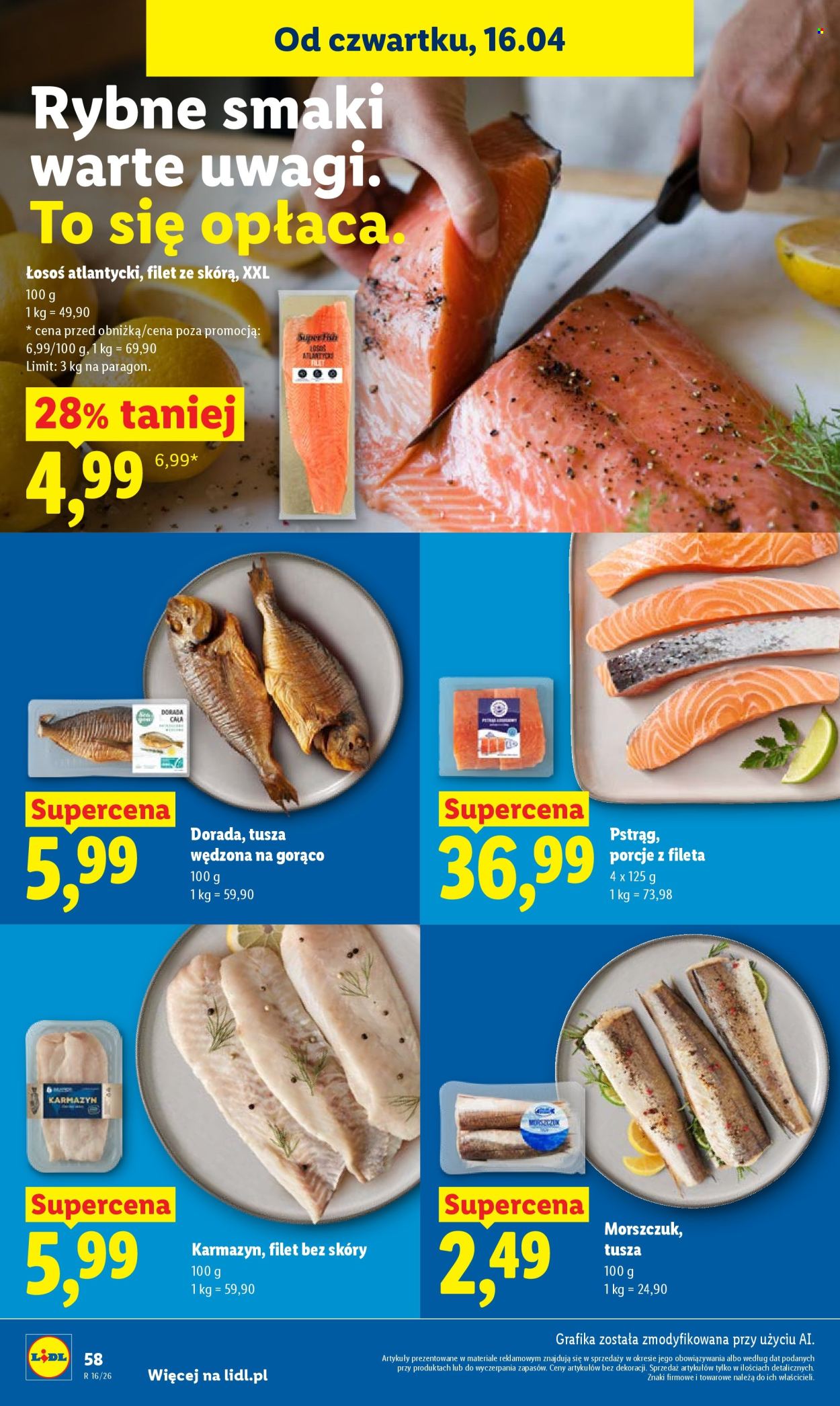 Gazetka Lidl - 16.04.2026 - 18.04.2026. Strona 58