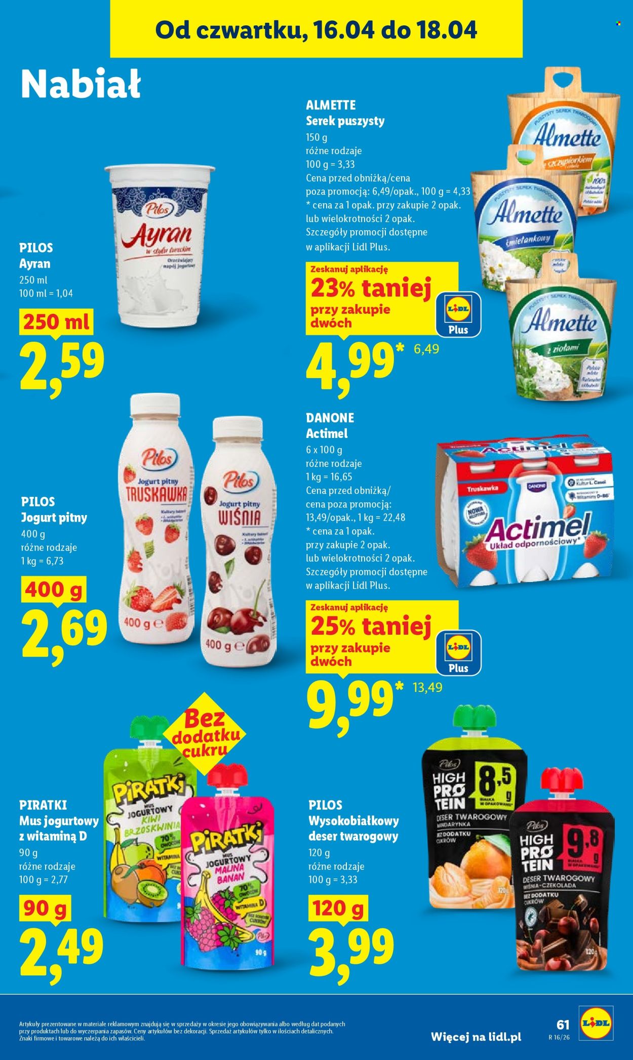 Gazetka Lidl - 16.04.2026 - 18.04.2026. Strona 61