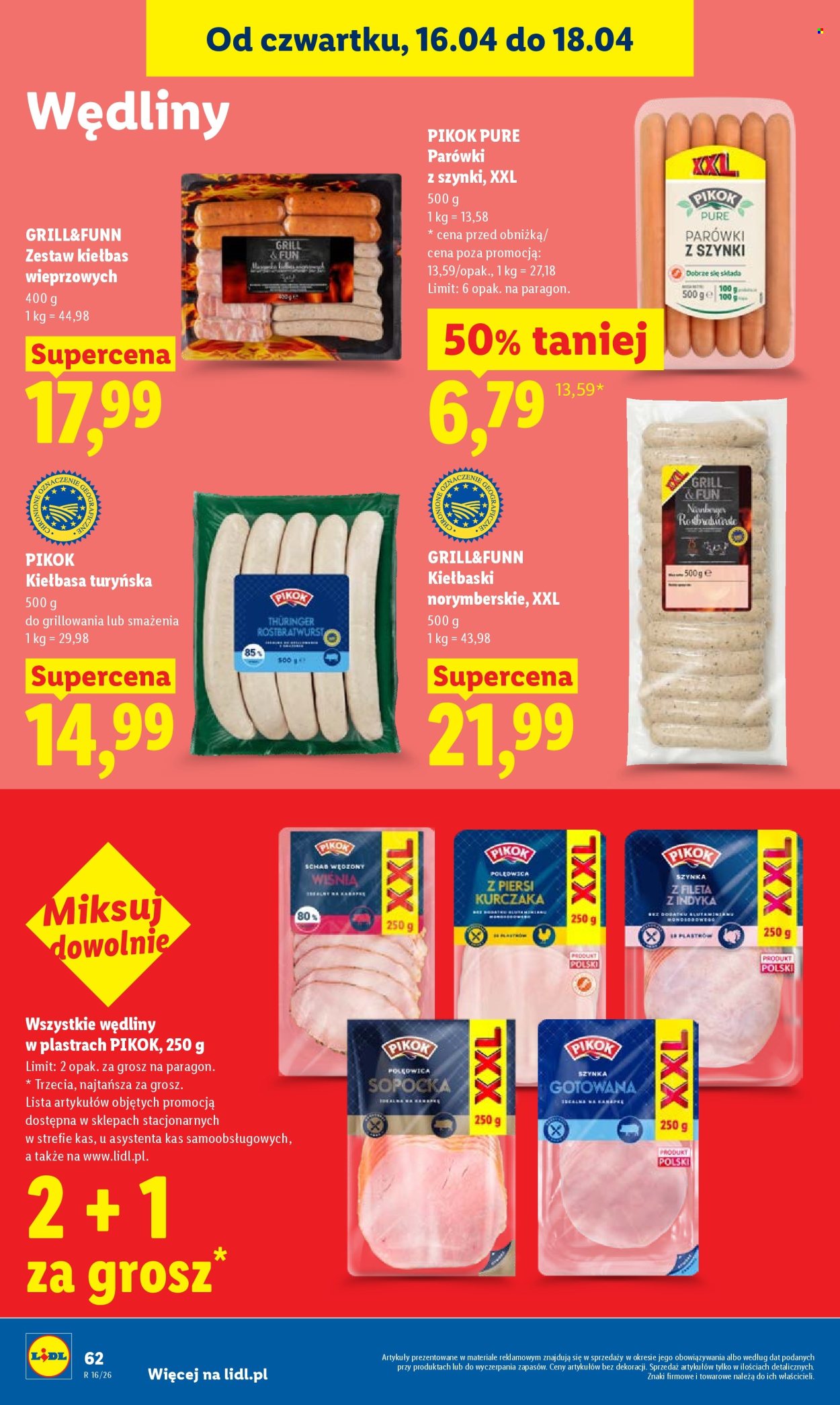 Gazetka Lidl - 16.04.2026 - 18.04.2026. Strona 62