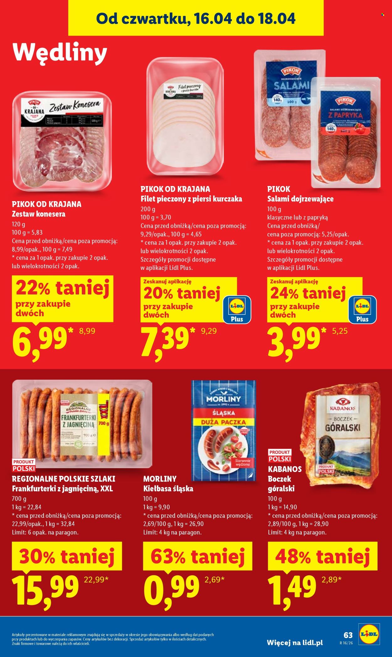 Gazetka Lidl - 16.04.2026 - 18.04.2026. Strona 63