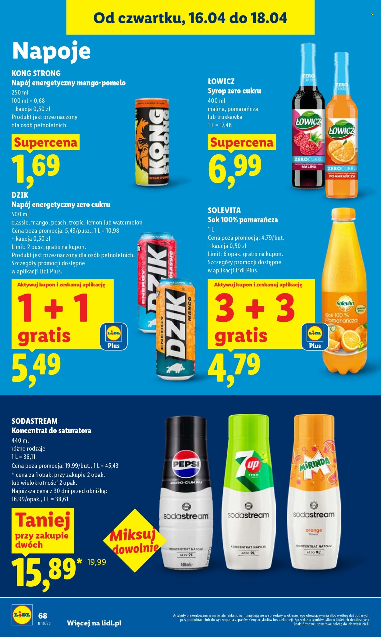 Gazetka Lidl - 16.04.2026 - 18.04.2026. Strona 68