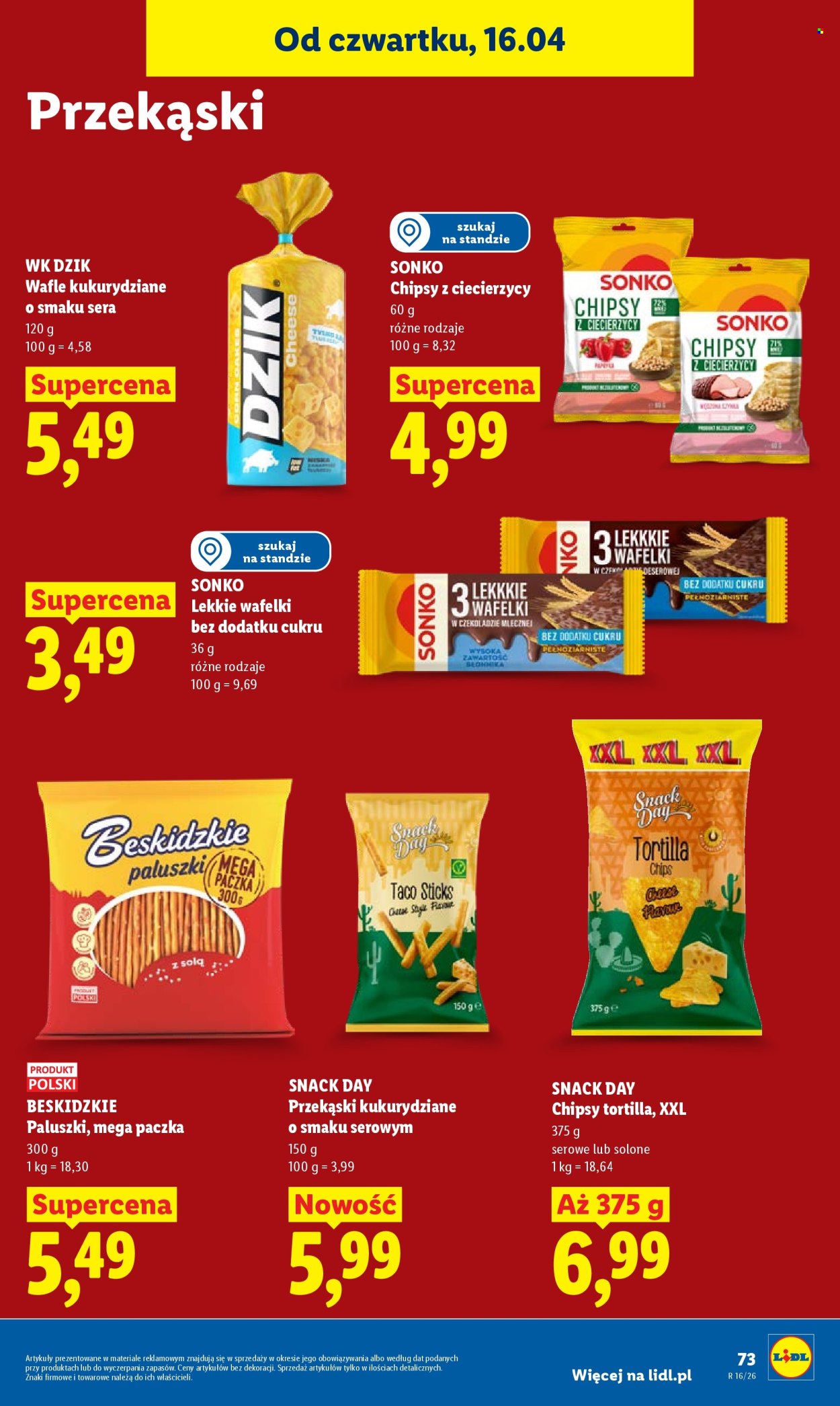 Gazetka Lidl - 16.04.2026 - 18.04.2026. Strona 73