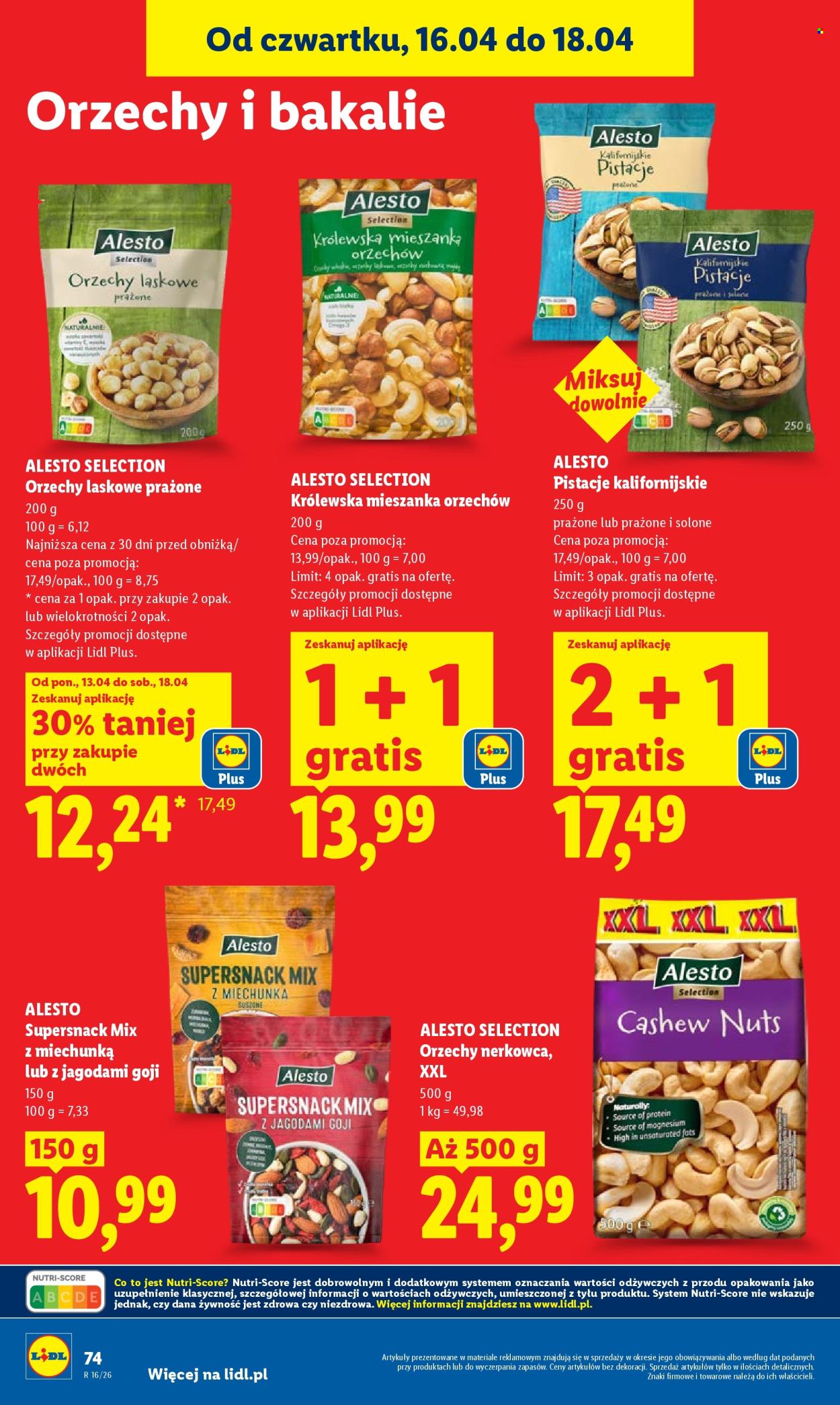 Gazetka Lidl - 16.04.2026 - 18.04.2026. Strona 74