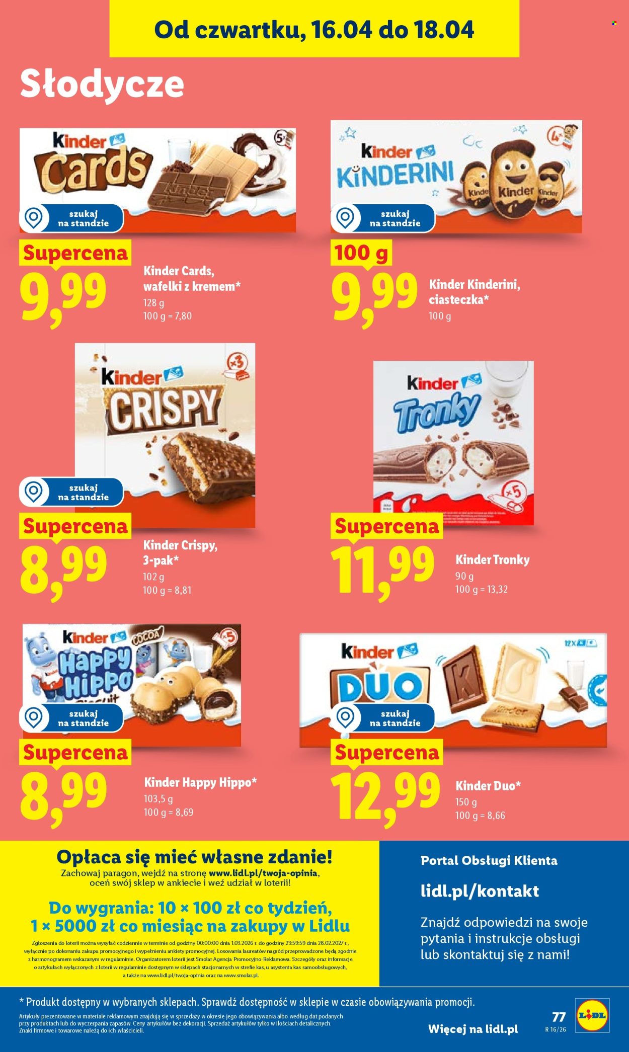 Gazetka Lidl - 16.04.2026 - 18.04.2026. Strona 77