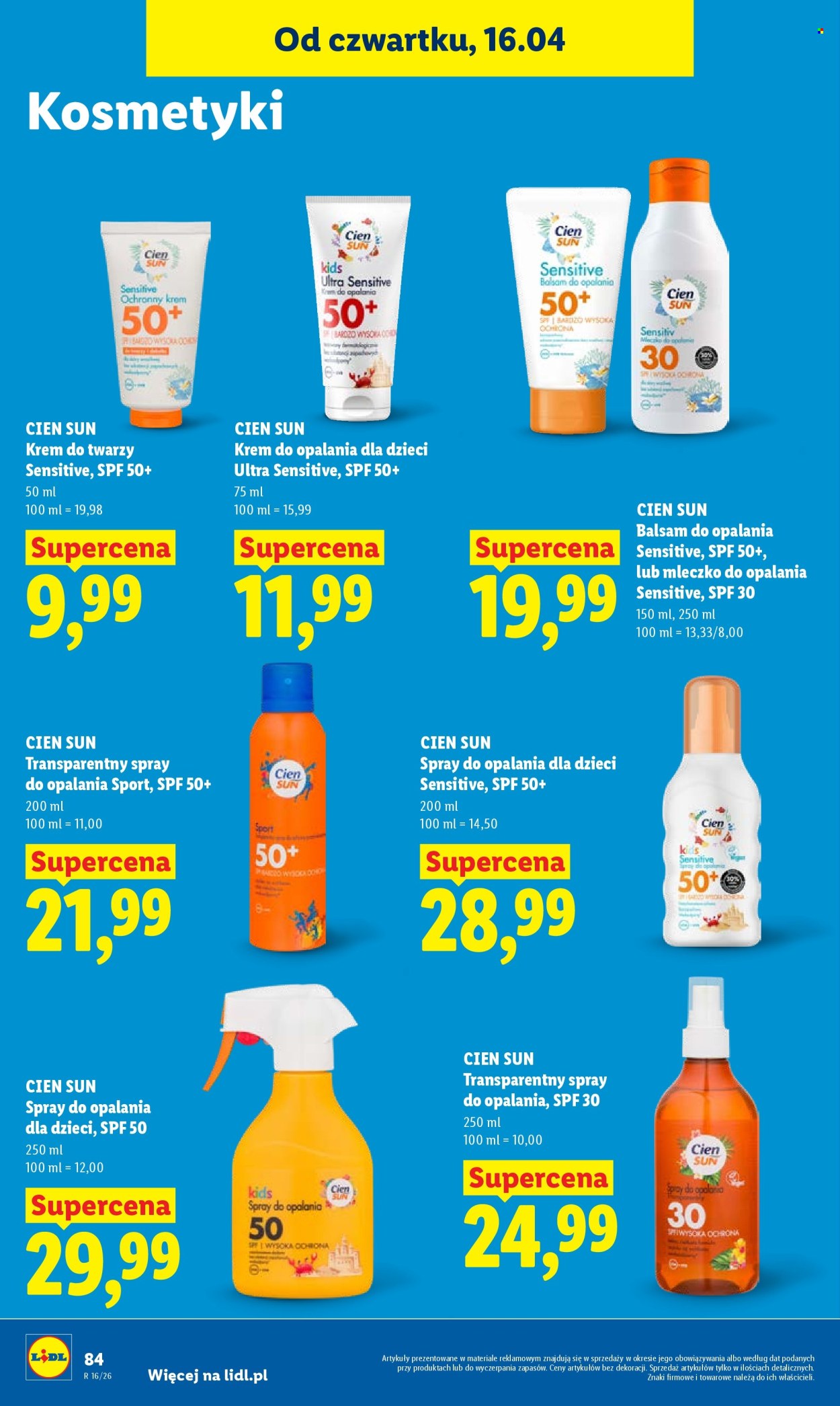 Gazetka Lidl - 16.04.2026 - 18.04.2026. Strona 84