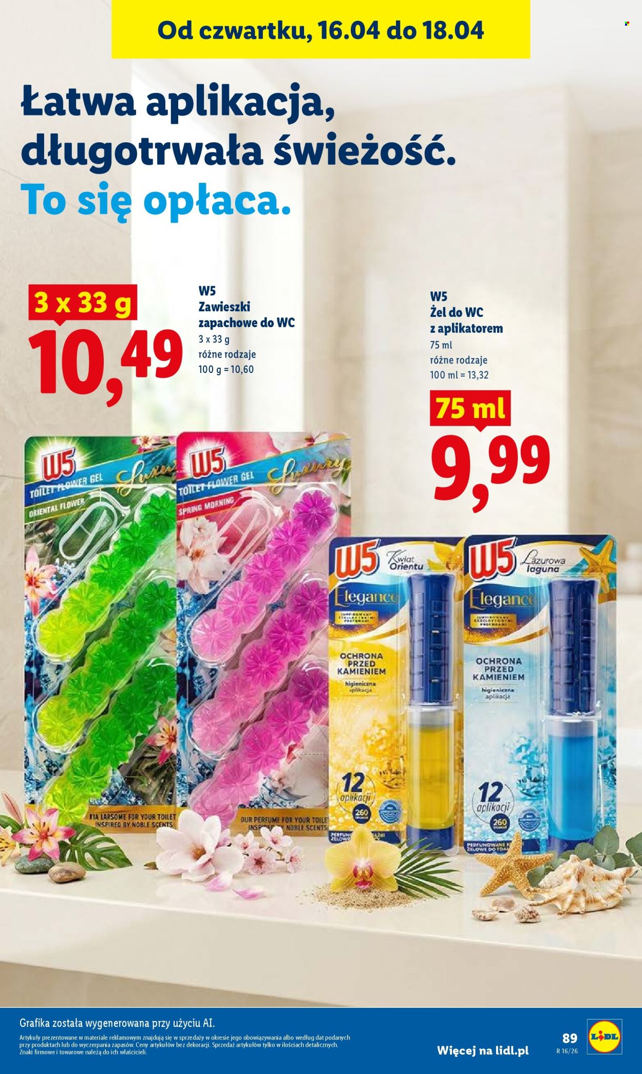 Gazetka Lidl - 16.04.2026 - 18.04.2026. Strona 89