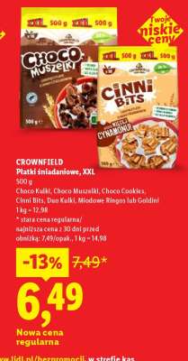 Crownfield Płatki śniadaniowe, XXL