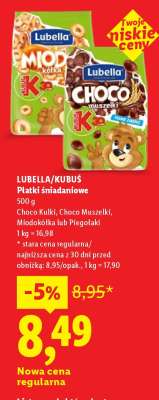 Lubella/Kubuś Płatki śniadaniowe