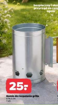 Komin do rozpalania grilla