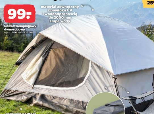 Namiot kempingowy dwuosobowy