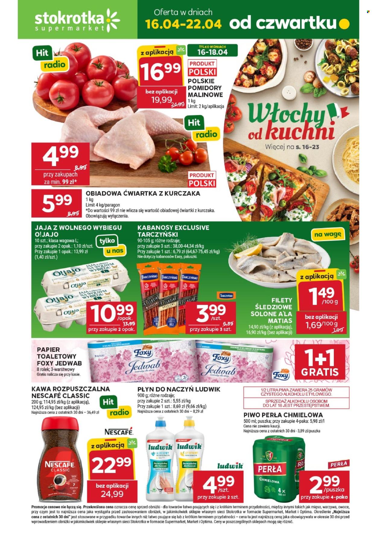 Gazetka Stokrotka Supermarket - 16.04.2026 - 22.04.2026. Strona 1
