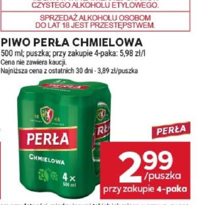 Piwo PERŁA CHMIELOWA