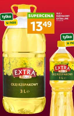 Olej rzepakowy Extra Line 3L