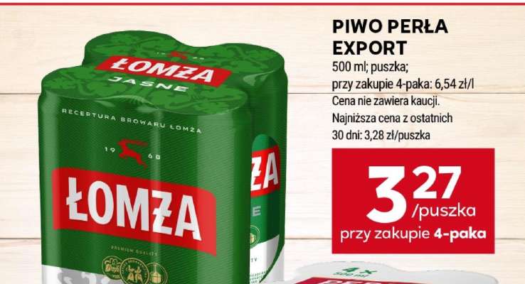 Piwo PERŁA EXPORT