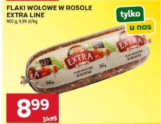 FLAKI WOŁOWE W ROSOLE EXTRA LINE
