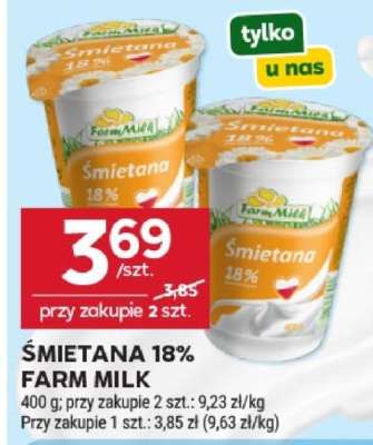 ŚMIETANA 18% FARM MILK