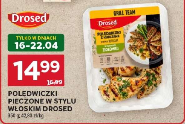 Polędwiczki pieczone w stylu włoskim Drosed