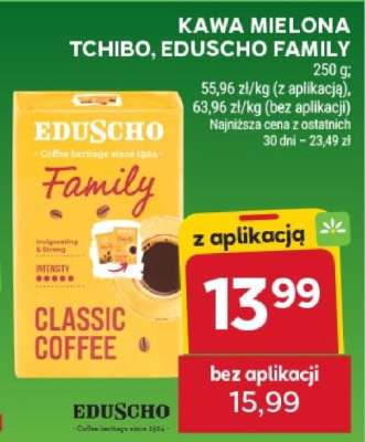 Kawa mielona Tchibo Eduscho Family