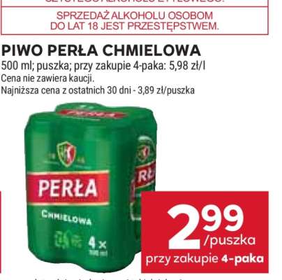Piwo PERŁA CHMIELOWA